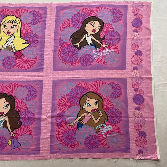 Lil Bratz Sewing Fabric Pillow Panels 2004 Vintage Retired Out of Print - Picture 4 of 6